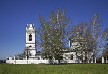 Kazan church in Konstantinovo village. Ryazan oblast. Russia