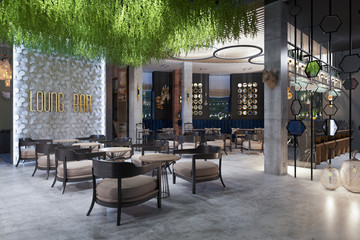 Design interior Lounge Bar