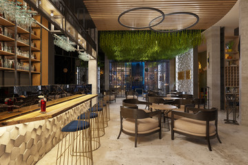 Design interior Lounge Bar