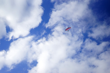 Obraz na płótnie Canvas paragliding