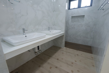 Modern bathroom in luxury house