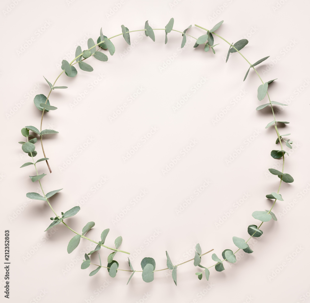 Poster eucalyptus wreath