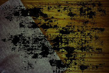 Grunge Ultra orange Linen fabric surface for mock-up or designer use, book cover sample, swatch