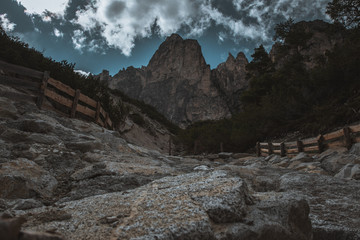 Mountains Lakes and Nature in the Dolomites, Italy