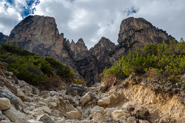 Mountains Lakes and Nature in the Dolomites, Italy