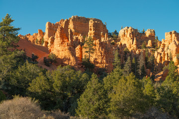 Fototapeta na wymiar Utah Landscape Near Zion National Park