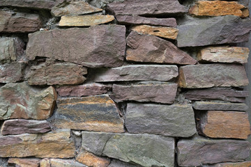 Stone wall, texture background, natural color