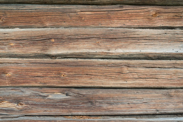 Fototapeta premium Stary żółty drewniany płot, drewno tekstura tło