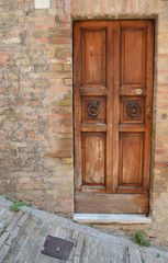 Alte italienische Haustür