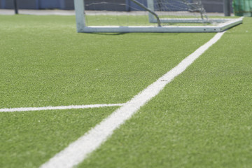 Fototapeta premium Artificial grass stadium in spain