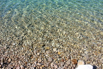 Pebbles on the Lakeshore at Schoolhouse Beach Door County Wisconsin