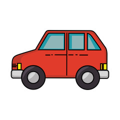 car sedan isolated icon vector illustration design