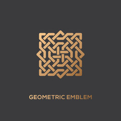 Geometric emblem