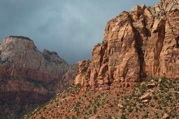 Zion Canyon peaks