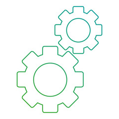 gears machinery isolated icon vector illustration design