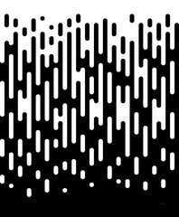 ROUNDED LINES VERTICAL TRANSITION TEXTURE. SEAMLESS VECTOR PATTERN