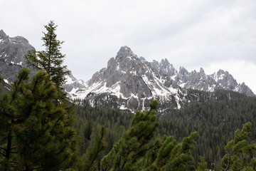 Mountains Lakes and Nature in the Dolomites, Italy