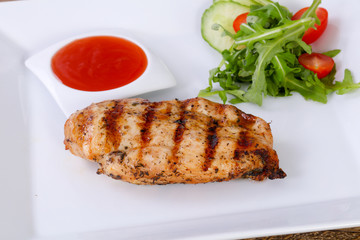 Grilled chicken breast