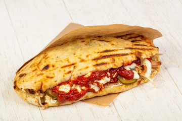 Delicious greek pita