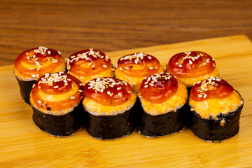 Delicious fried rolls