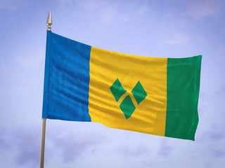 Flag of Saint Vincent and the Grenadines