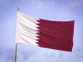 Flag of Qatar