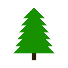 Obraz premium Simplistic pine tree