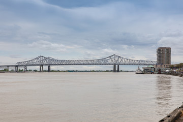 Greater New Orleans Bridge Over the Mississippi River
