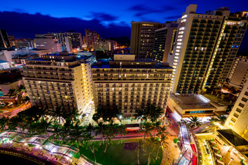 ハワイの夜景