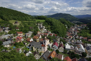 The city of Štramberk 