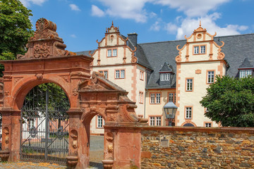 Fototapeta na wymiar Burg Friedberg, Herrenhaus