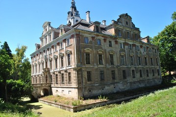 Pałac w Roztoce, Dolny Śląsk - obrazy, fototapety, plakaty