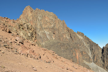 Fototapeta na wymiar the landscapes of Mount Kenya, Kenya