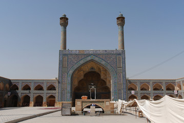 Fototapeta premium Courtyard of the Jameh Mosque of Isfahan