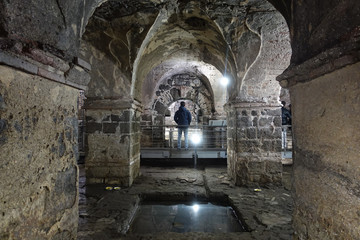 Achilliane thermal structure - underground 
thermal structure facilities date IV-V century