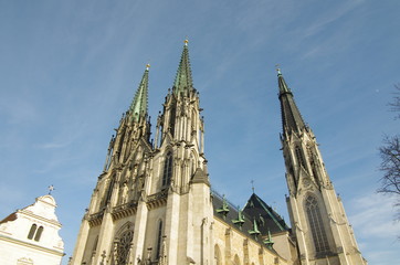 Fototapeta na wymiar Olomouc cathedral
