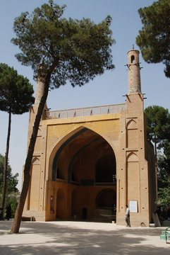 Shaking Minarets (Monar Jonban), a famous landmark in Isfahan, Iran