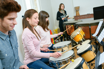 Percussion lesson
