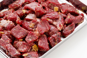 牛肩ロース サイコロ味付け肉