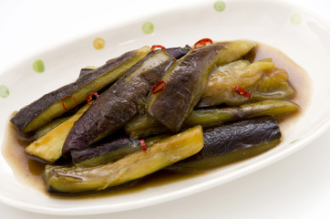 茄子甘辛醤油炒め