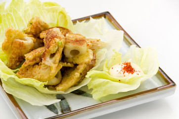 ちくわの揚げ焼き