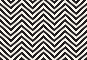 Seamless monochrome wavy lines pattern. Vector repeating texture.