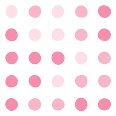 Seamless polka dot pattern. Vector repeating texture. - 212397627