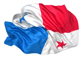 Fototapeta premium パナマ国旗