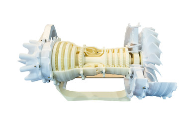 Models printed by 3d printer.