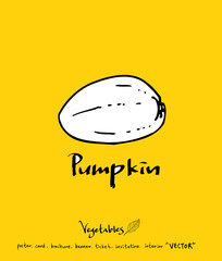 농산물 일러스트 / 손으로 그린 과일과 채소 그림