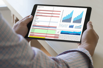 work hard Data Analytics Statistics Information Business Technology