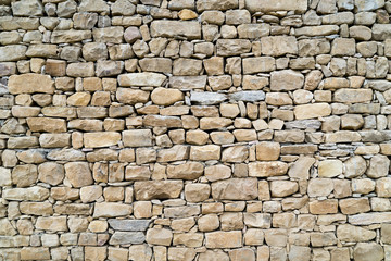 rustic rock wall