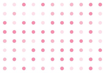 Seamless polka dot pattern. Vector repeating texture.