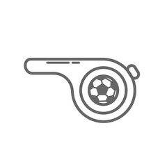 football referee whistle